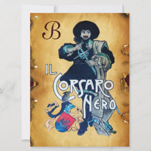 PARTIET BLACK CORSAIR MONOGRAM MEDDELANDE