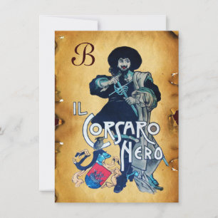 PARTIET BLACK CORSAIR MONOGRAM MEDDELANDE