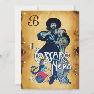 PARTIET BLACK CORSAIR MONOGRAM MEDDELANDE