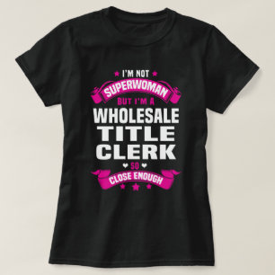 Partiets avdelning Clerk T Shirt