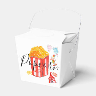 Partiets födelsedagsfest för karneval popcorn presentaskar
