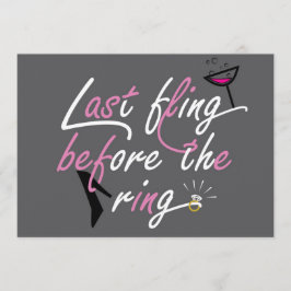 Partiinbjudan till Bachelorette Inbjudningar