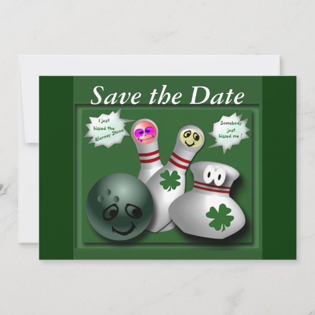 Partiinbjudningar Spara Datumet (Framsida)