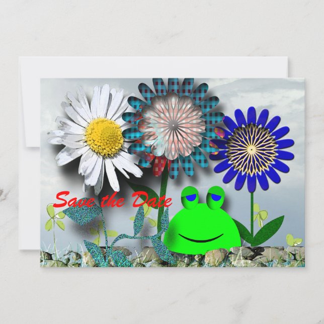 Partiinbjudningar Spara Datumet (Framsida)