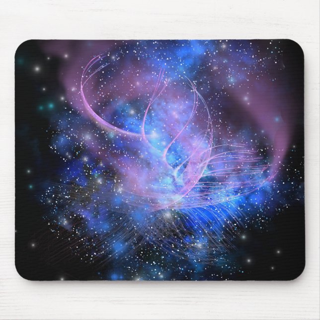 PARTIKEL FONTÄN MOUSEPAD MUSMATTA (Framsidan)