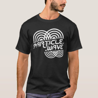 Partikeln vinkar vit t shirt