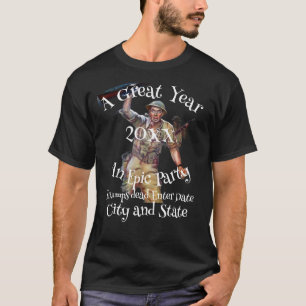 ParTime Trump Bakgård BBQ Bar Grill Avliden T Shirt