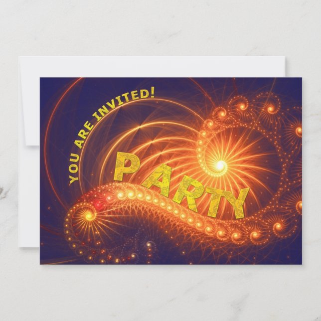 Partinbjudan Inbjudningar (Framsida)