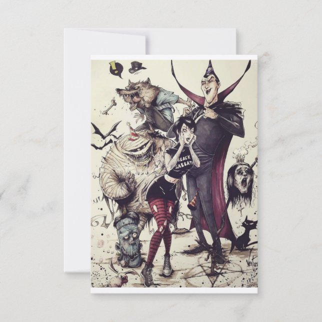 Partinbjudan OSA Kort (Framsida)