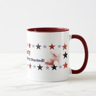 Partipolitisk Tea utrustar Mugg