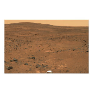Partisk Seminolepanorama av Mars Fototryck