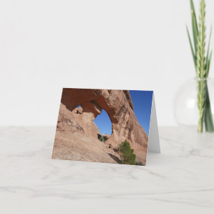 Partition Arch II vid Arches National Park Kort