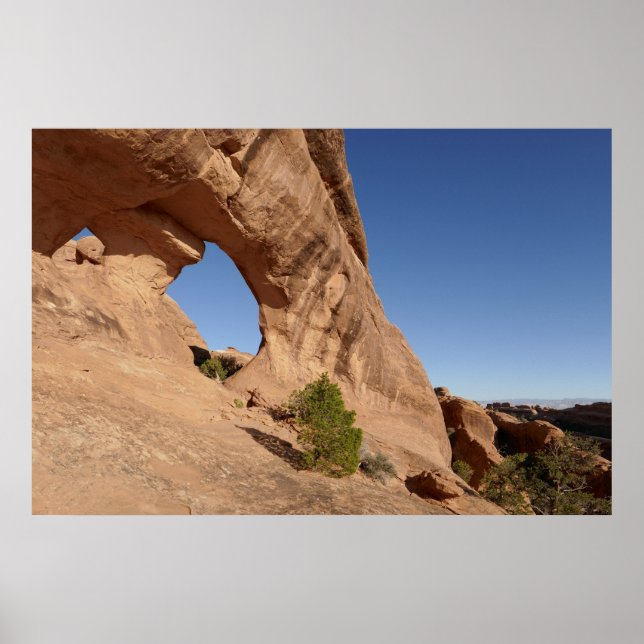 Partition Arch III vid Arches National Park Poster (Framsidan)
