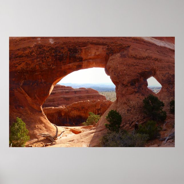 Partitionsbåge i Arches nationalpark Poster (Framsidan)