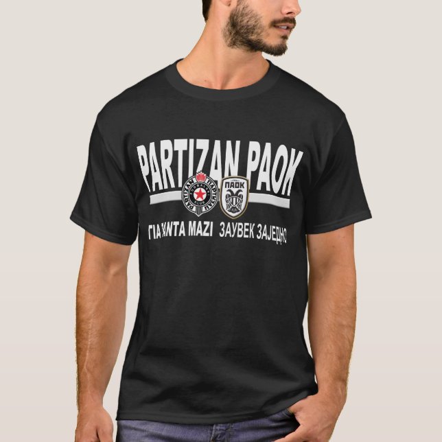 Partizan PAOK T-shirt (Framsida)