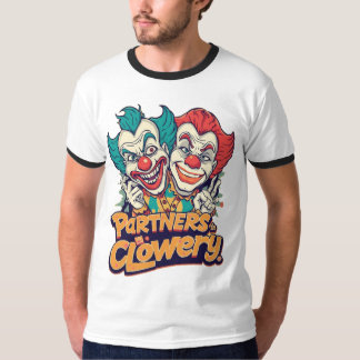Partner i Clowery (Rolig Clown Puns) T Shirt