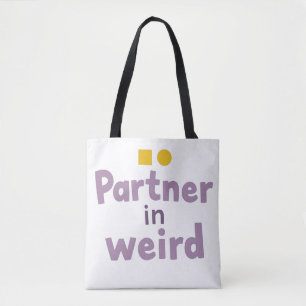 Partner i det konstiga tygkasse