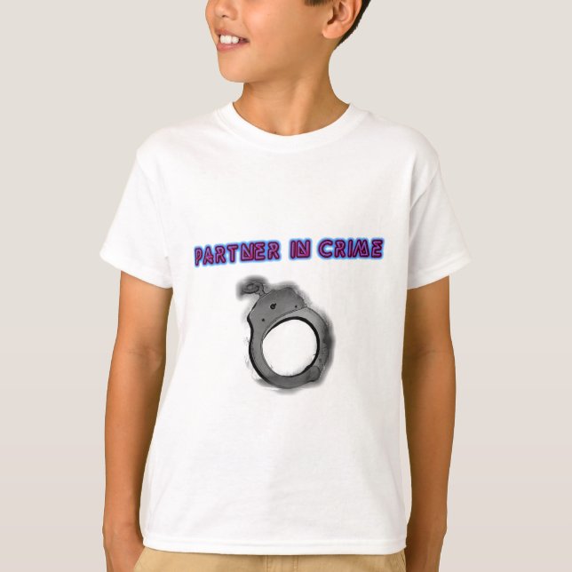 Partner - in - brotts- höger handboja tee shirt (Framsida)