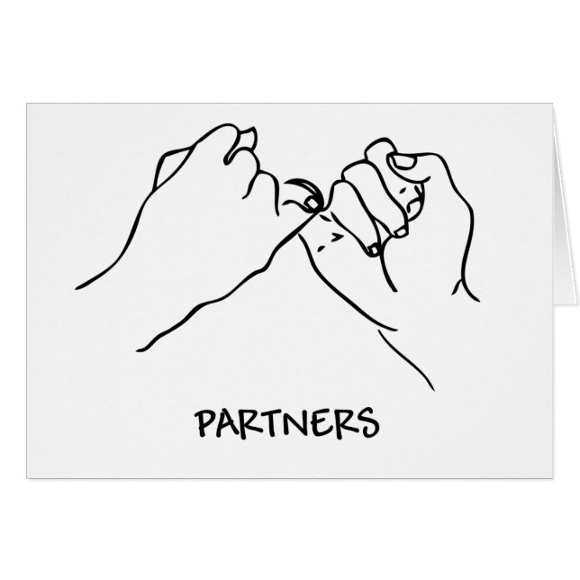 Partners Hälsningskort (Framsidan Horizontal)