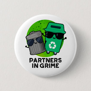 Partners i Grime Funny Sopor Pun Knapp