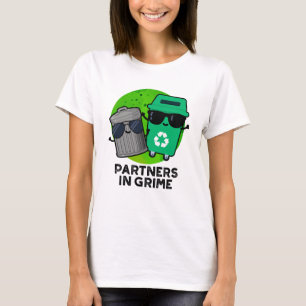 Partners i Grime Funny Sopor Pun T Shirt