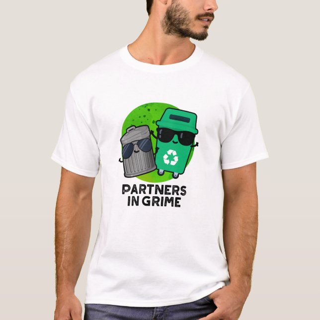Partners i Grime Funny Sopor Pun T Shirt (Framsida)