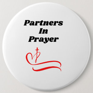 Partners i Prayer Button Knapp