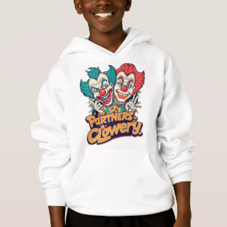 Partners in Clowery (Funny Clown Pun) T Shirt