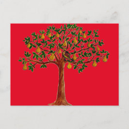 Partridge 2 i ett päronträd vykort