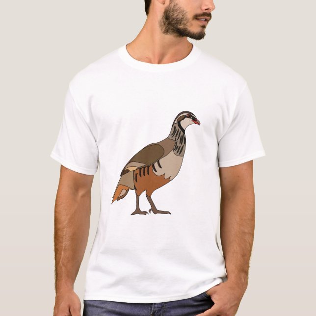 Partridge Bird T Shirt (Framsida)