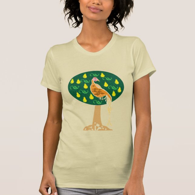 Partridge i ett päron träd tee (Framsida)