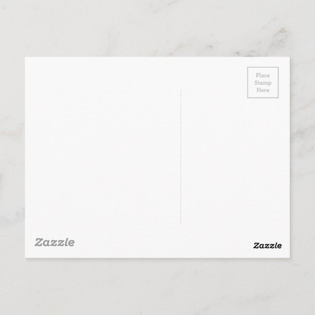 Partridge i Pear Träd Guld Vykort (Baksida)