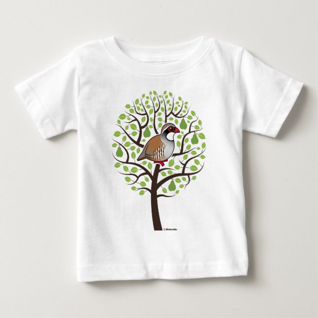 Partridge i Pear Träd T-shirt (Framsida)