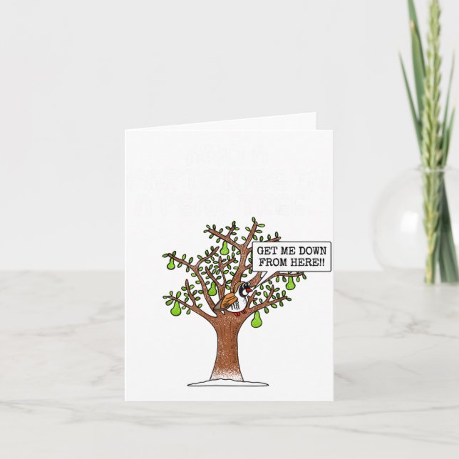 Partridge In A Pear Tree, Christmas Carol Singing  Kort (Framsida)