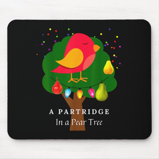 Partridge In A Pear Tree Twelve Days Of Christmas  Musmatta (Framsidan)