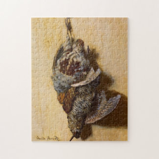 Partridge och Woodcock Monet Fine Art Pussel