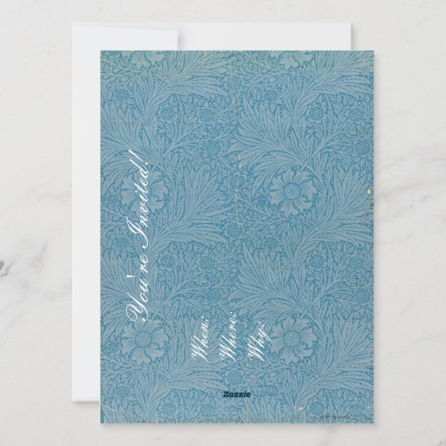 Partridges i Blommigt Träd Julkort (Baksida)