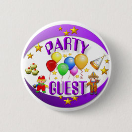 Partuy Guest ~ Button # 2 Knapp