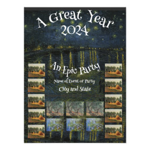 Party 2024 Dance Mixer Patio Firande Garden Fototryck