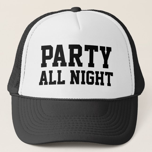 Party All Night™ Trucker Keps (Framsida)