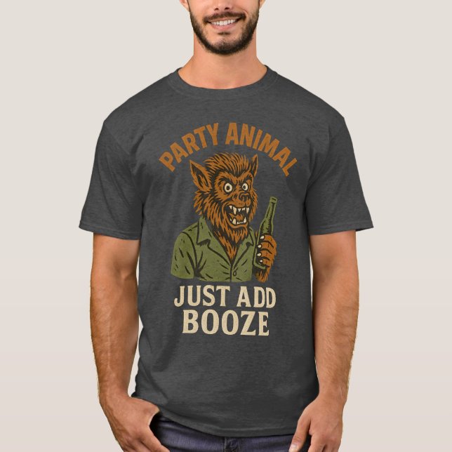 PARTY ANIMAL ADD SPRIT T SHIRT (Framsida)