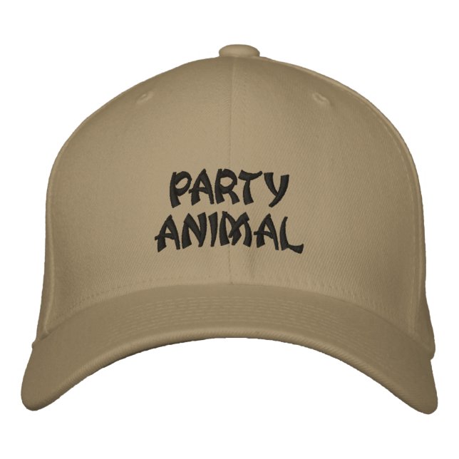 PARTY ANIMAL BRODERAD KEPS (Framsida)