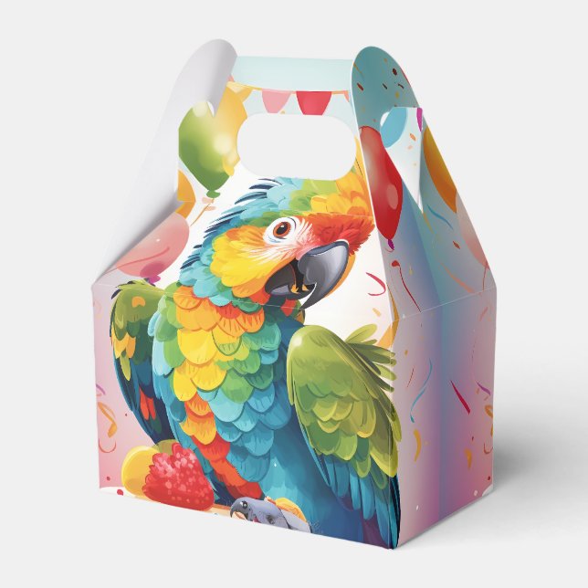 Party Animal Cute Parrot v2 | Presentaskar (Framsidan Sidan)