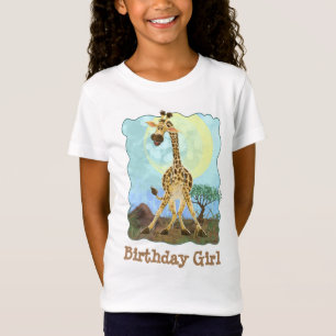 Party Animal Giraffe T Shirt