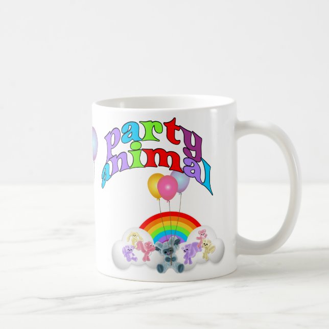 Party Animal Roligt Kaffemugg (Höger)