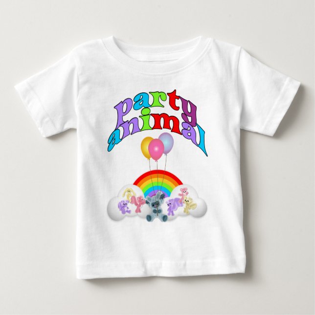 Party Animal Roligt T-shirt (Framsida)