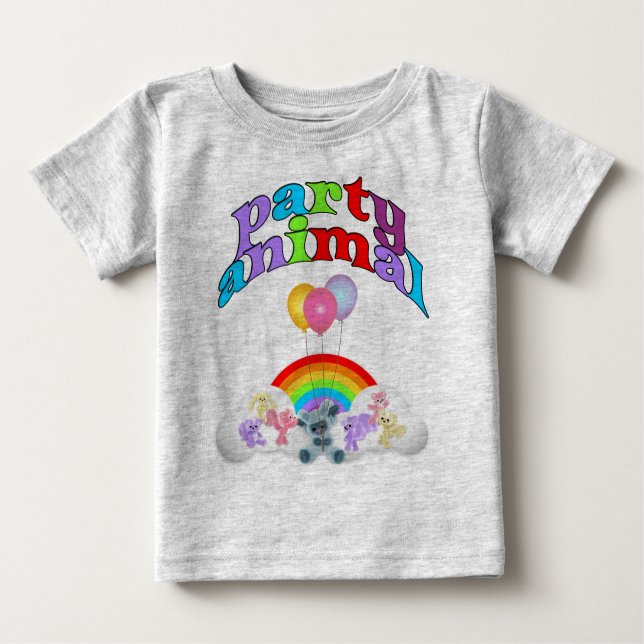 Party Animal Roligt Tee (Framsida)