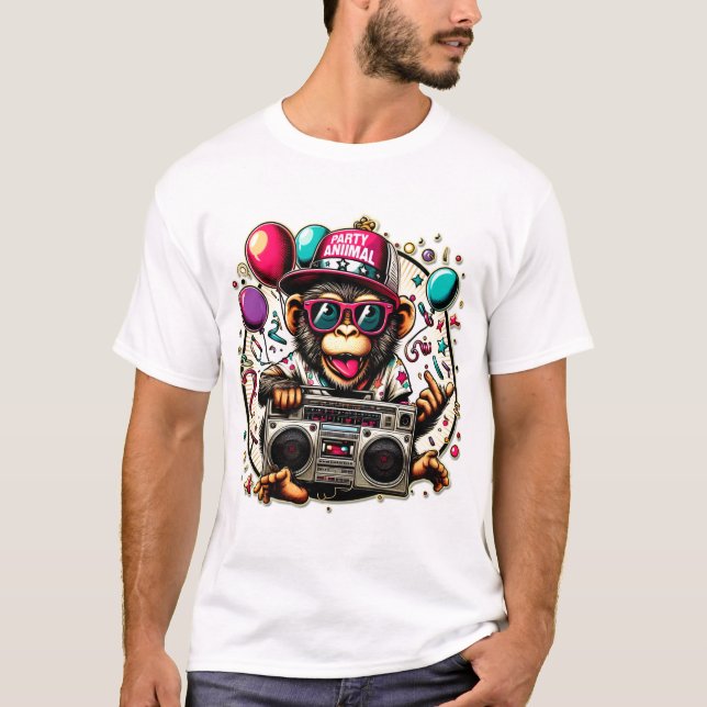 Party Animal T Shirt (Framsida)
