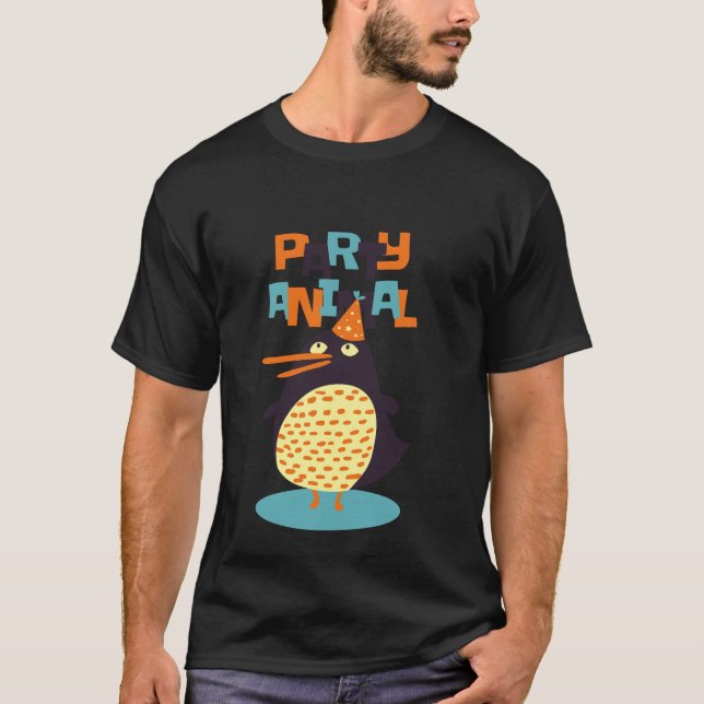 Party animal t shirt (Framsida)