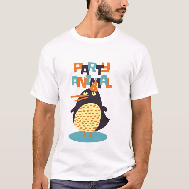 Party animal t shirt (Framsida)